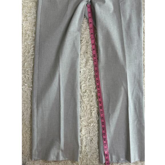 Talbots Women's Sz 10 Gray & White Striped Newport Straight Leg Pants #0396 - Picture 8 of 10